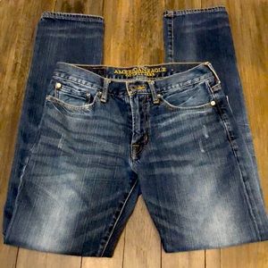 American Eagle Outfitters Indigo Straight Leg Jeans